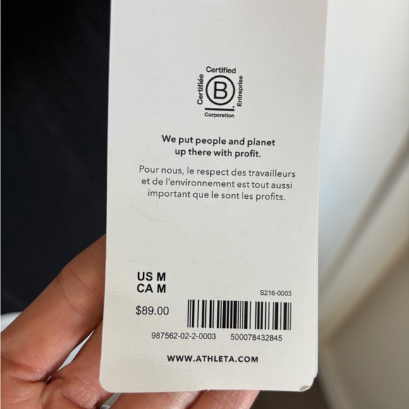 Athleta Black Fitted Long Sleeve Hoodie - Picture 6 of 6